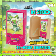 5pcs in Stock 100% Original Genuine Pokemon Trading PTCG Gem Bag Edition Cards Anime Collected Toy Pokemon Card Gift  Boxes Hot