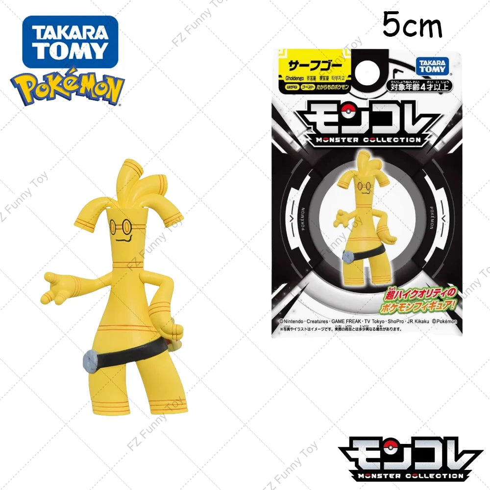 Original Takara Tomy Pokemon Figure Model Toy Sableye Decidueye Gholdengo Tatsugiri Anime Statue Desktop Ornaments Toy Gift