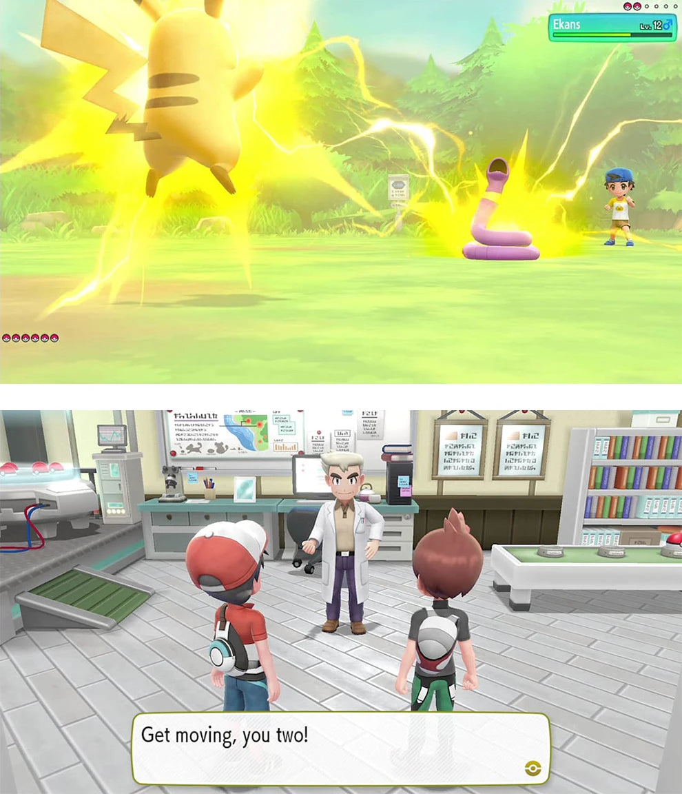 Pokemon: Let’s Go Pikachu Nintendo Switch Game Deals Physical for Nintendo Switch OLED Nintendo Switch Lite Switch Game Cards
