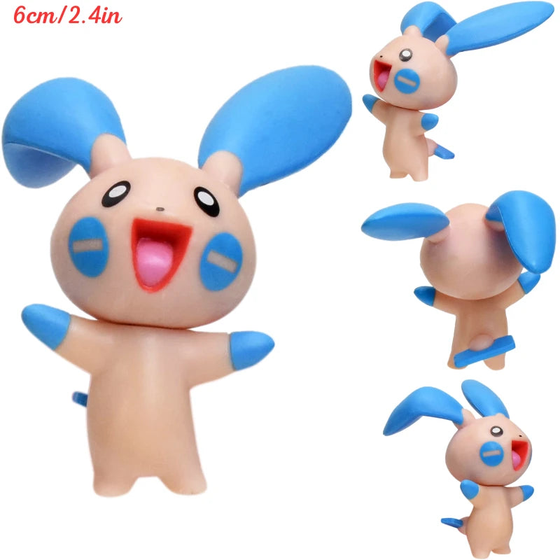 26 Styles Pokemon Figure Toys Anime Rayquaza Geodude Latias Latios Ditto Lunala Arceus Minun Plusle Figurines Cartoon Model Doll
