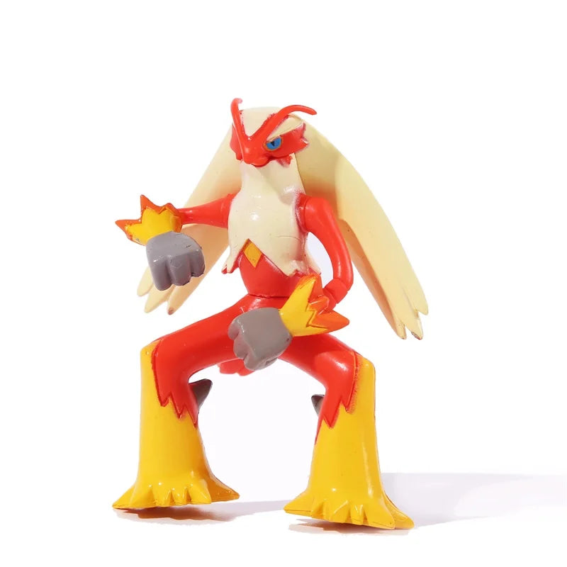28Pcs/bag Pokemon figure model 5-8cm Pikachu Gengar Charizard Action figure Model collecting toys