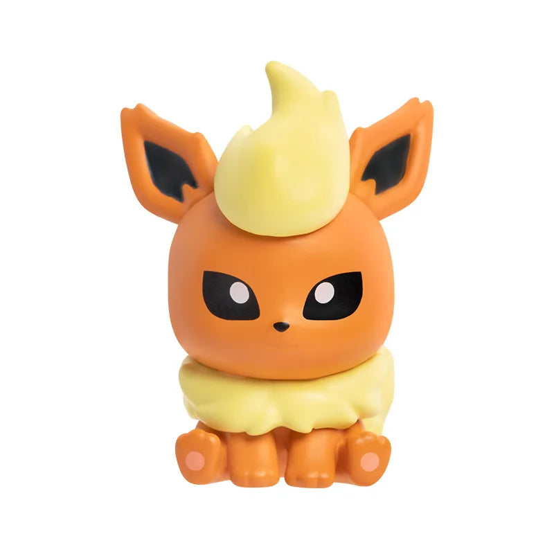 Pokemon Figures Eevee Evolution Vaporeon Espeon Umbreon Sylveon Leafeon Dolls 4cm PVC Model Pokémon Toys for Kids Christmas Gift