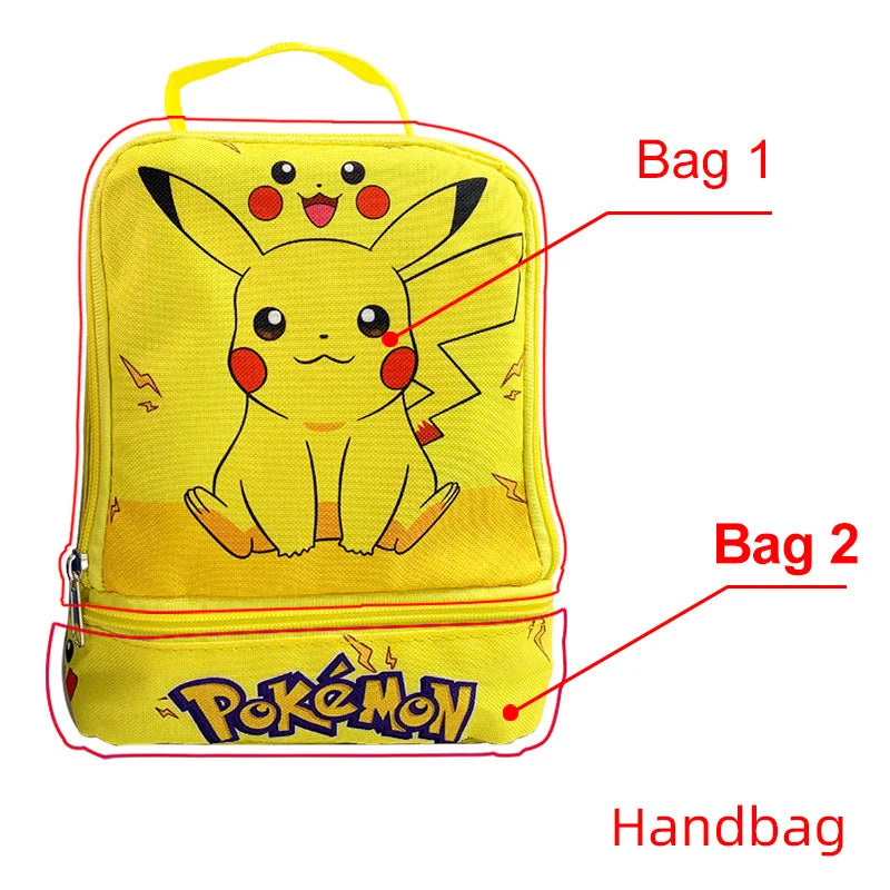24-144pcs Pokemon Figurine Model Lot Bulk Buy Mini Small Styles Pikachu Anime Figure Doll Kawaii Toy Gift Birthday Kids Pack Bag