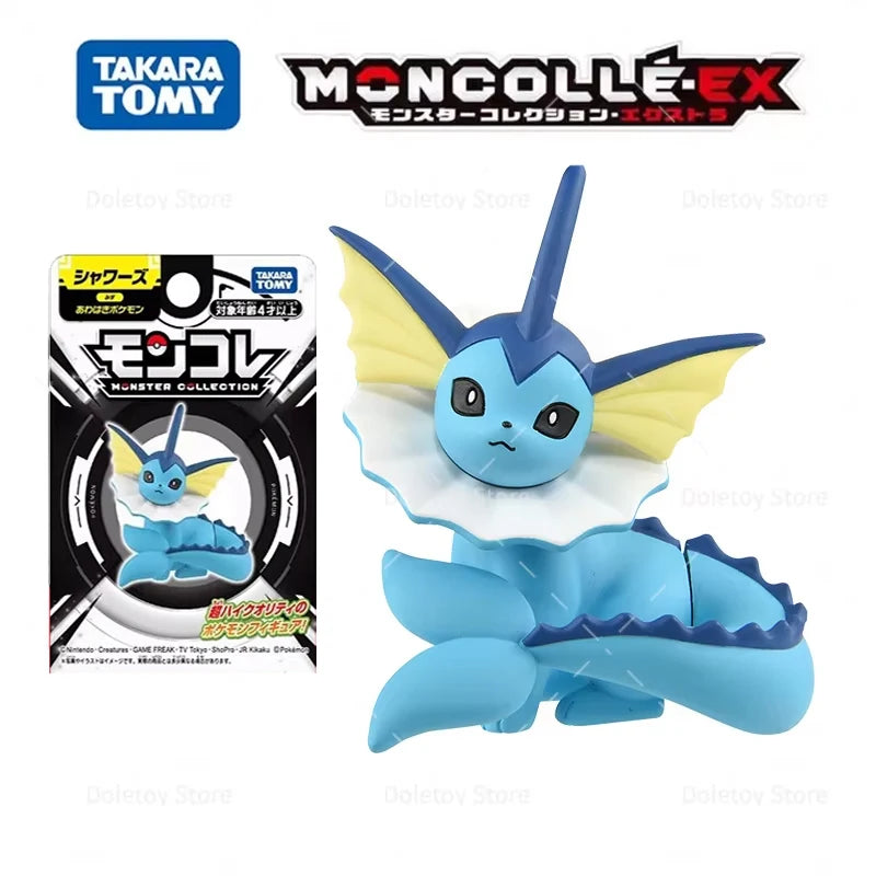 TOMY Pokemon Figure Trainer Ash Ketchum Leon Eevee Jolteon Flareon Leafeon Glaceon Umbreon Original Action Model Birthday Gift