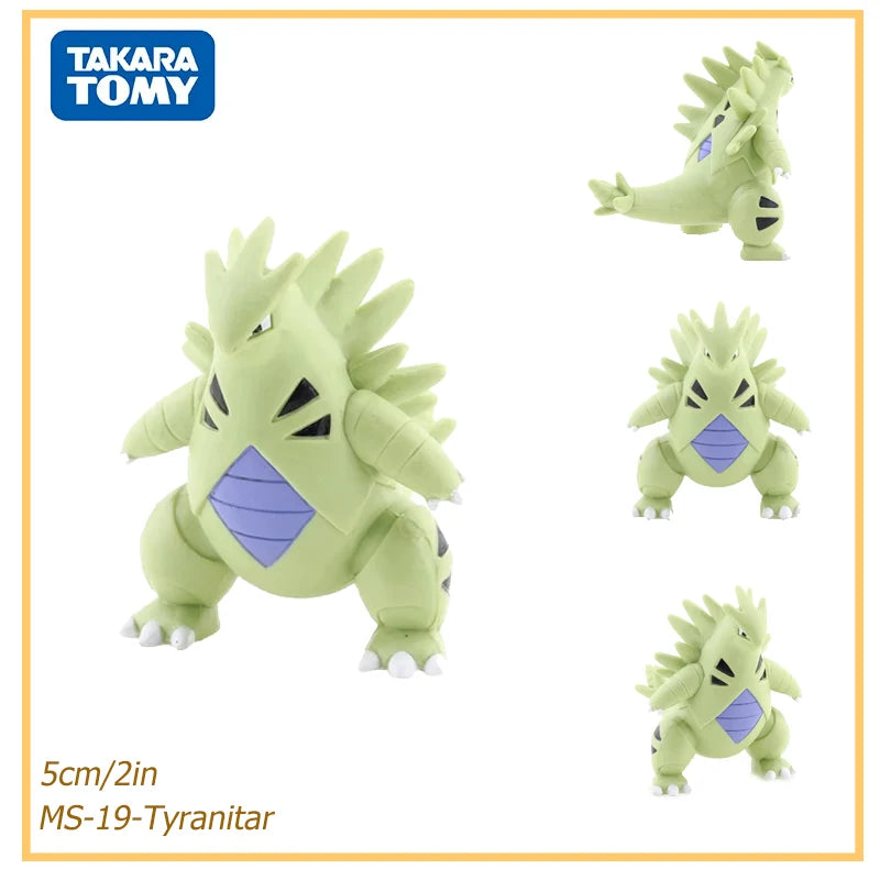 Originanl Tomy Takara Pokemon Action Figurine Toy Snorlax Terapagos Scream Tail Figure Kilowattrel Absol Collection Statue Dolls