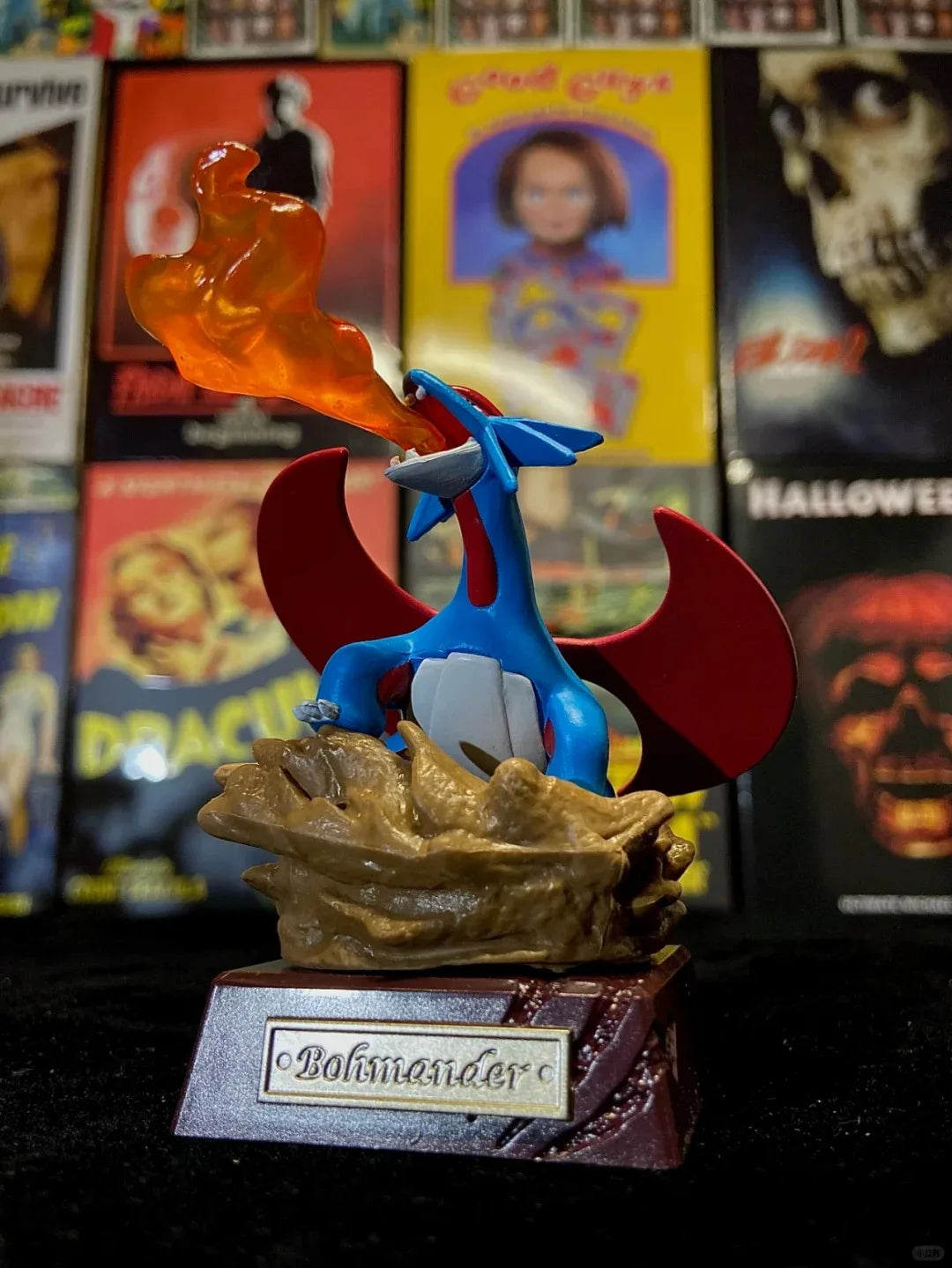 Original Re-Ment Pokemon Pocket Statue Dragon Type Dragonite Flygon Salamence Garchomp Goodra Dragapult Gift Toys