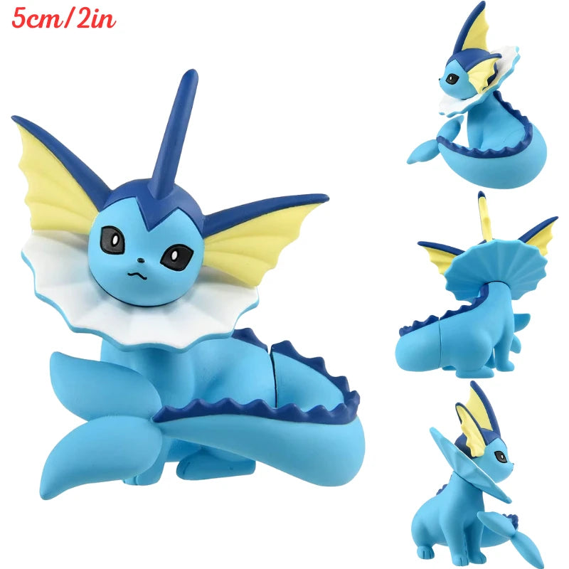 Original Takara Tomy Pokemon Venusaur Blastoise Charizard Figure Toys Anime Pikachu Umbreon Vaporeon Charcadet Model Dolls Gifts