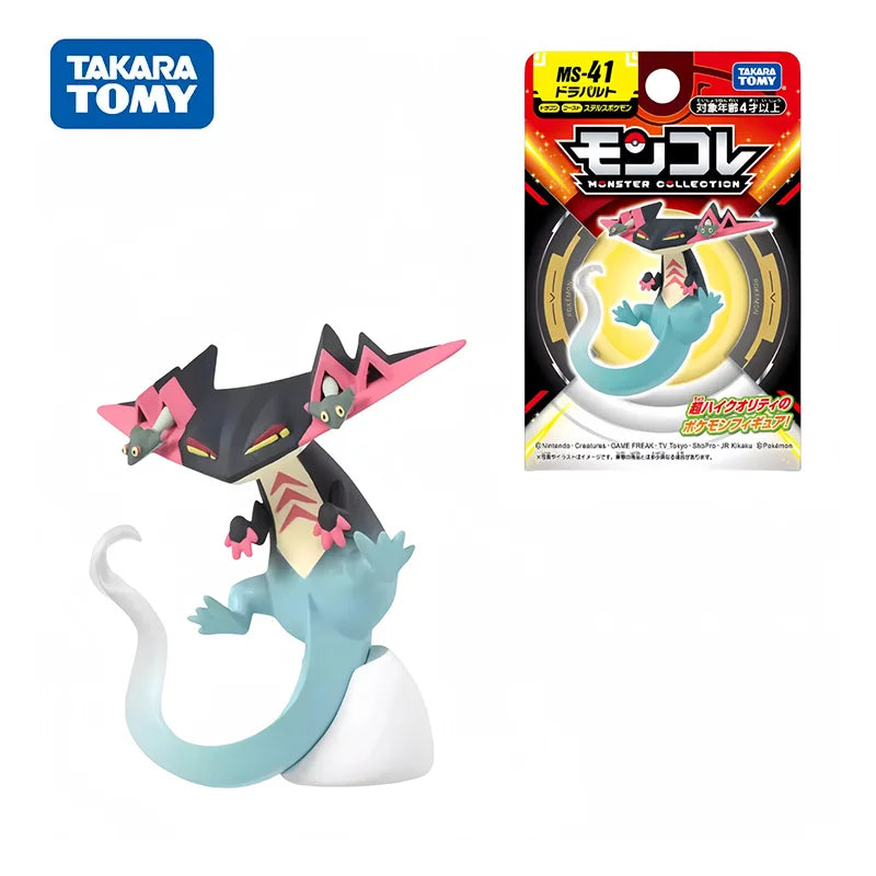 Originanl Tomy Takara Pokemon Action Figurine Toy Snorlax Terapagos Scream Tail Figure Kilowattrel Absol Collection Statue Dolls