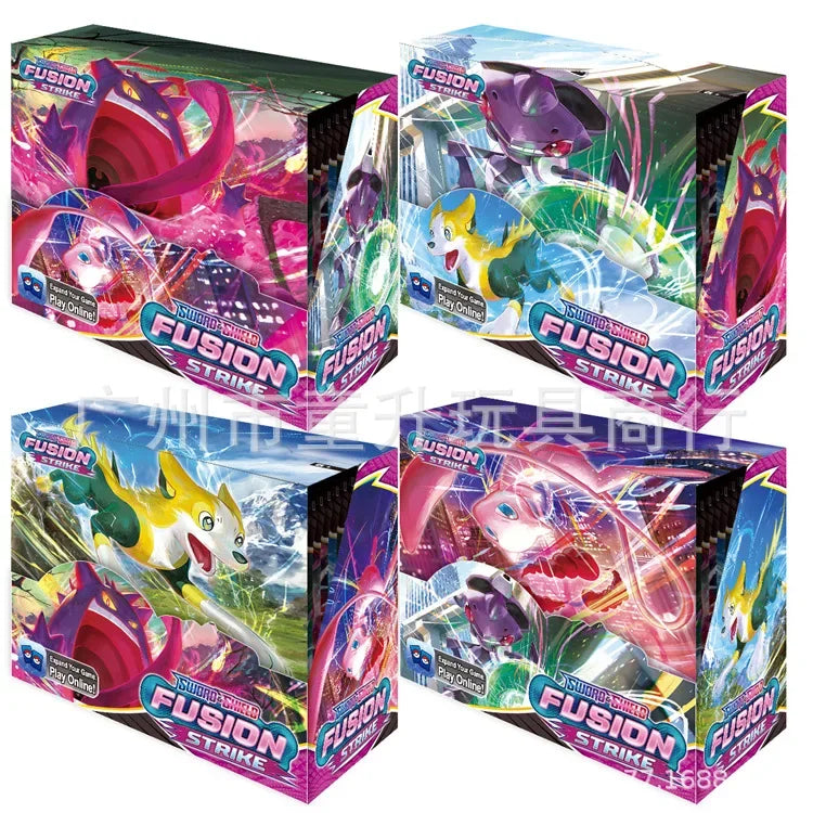 360pcs Pokémon Collection Game Card Booster Card Pack Sword and Shield Series Prismatic Evolutions - Toy Gift Flash Card