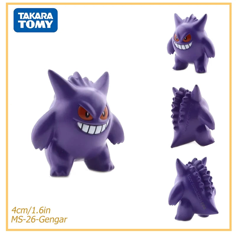 Originanl Tomy Takara Pokemon Action Figurine Toy Snorlax Terapagos Scream Tail Figure Kilowattrel Absol Collection Statue Dolls