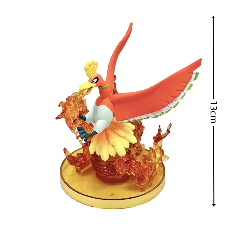 Pokemon Anime Model Toys Koraidon Miraidon Lugia Ho-oh Greninja Lucario Charizard Bulbasaur PVC Figures Cartoon Toys Kids Gifts