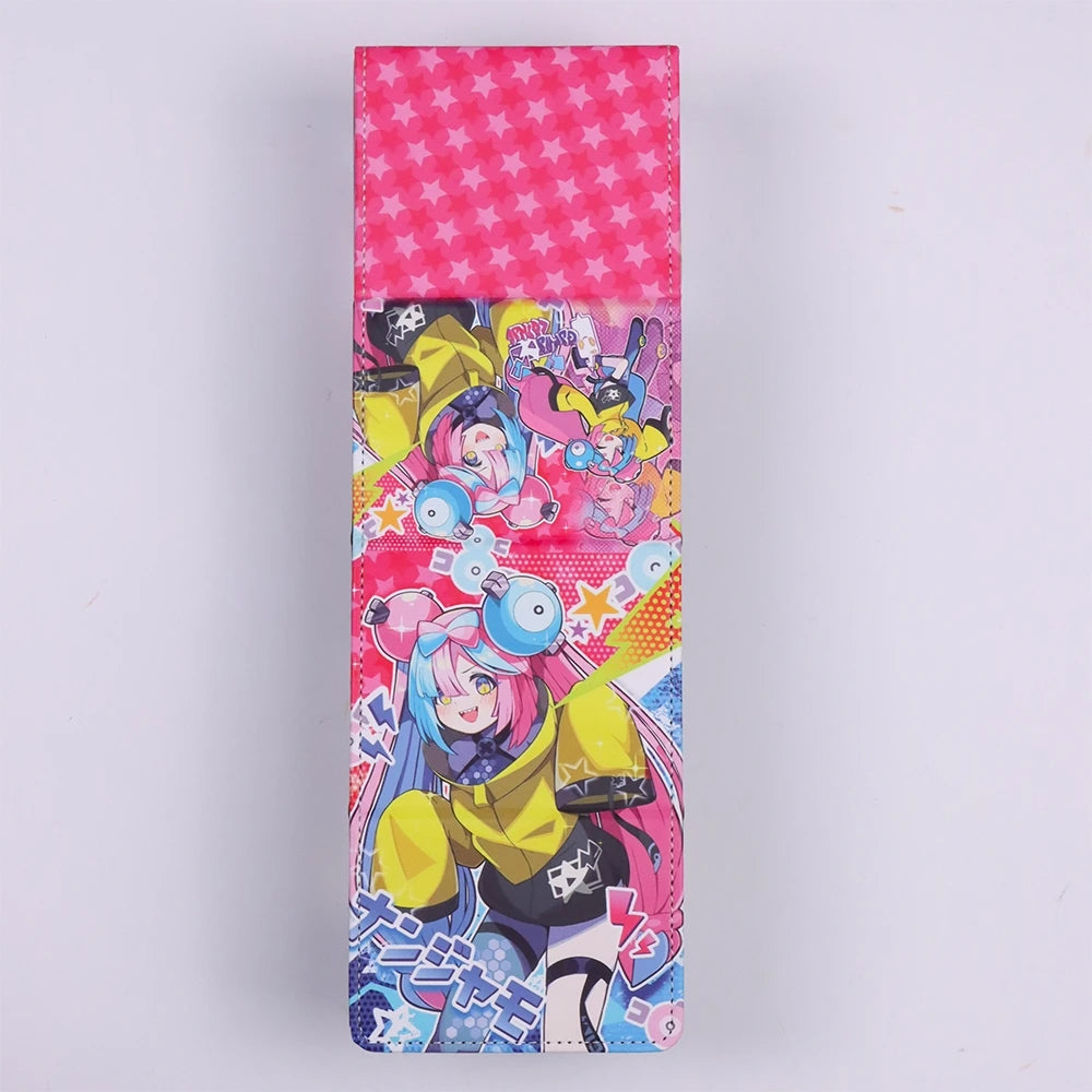 Anime Pokemon Pikachu Deck Box The Starry Night Style Yugioh WS OCG PTCG Trading Cards Pu Leather Storage Collection Box 110+