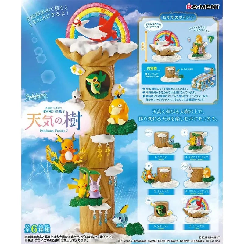 Pokemon Starry Sky Pikachu Mystery Box Eevee Blind Box Toys Anime Figures Doll Gifts Toys Collect Ornaments Kids Gifts