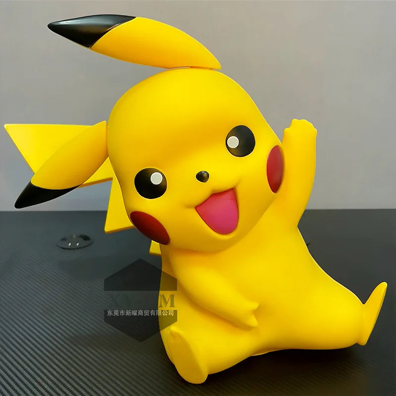 33cm Large Size Pokemon Pikachu Action Figure Anime Pocket Monster Cartoon Figurines Model Statue Dolls Toys Children Decor Gift