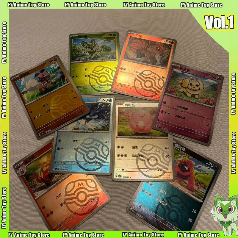 5pcs in Stock 100% Original Genuine Pokemon Trading PTCG Gem Bag Edition Cards Anime Collected Toy Pokemon Card Gift  Boxes Hot