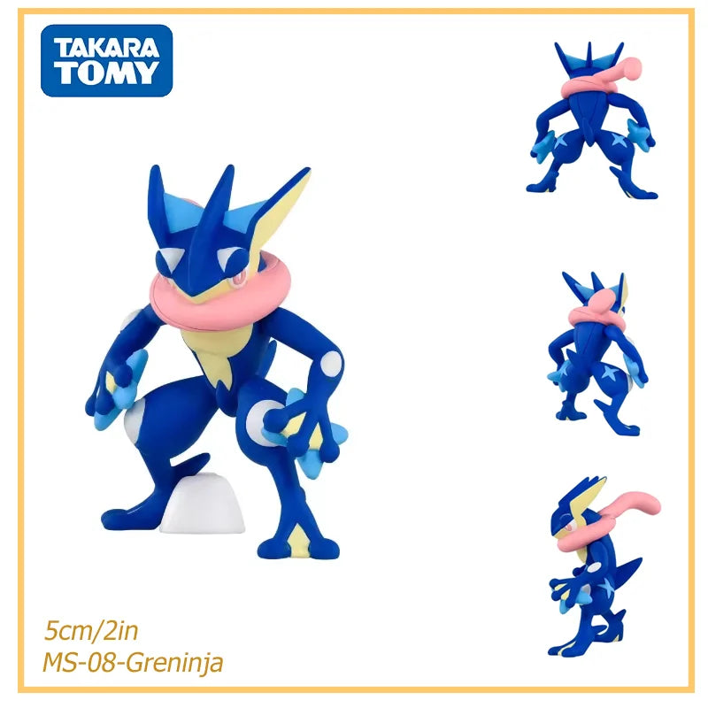 Originanl Tomy Takara Pokemon Action Figurine Toy Snorlax Terapagos Scream Tail Figure Kilowattrel Absol Collection Statue Dolls