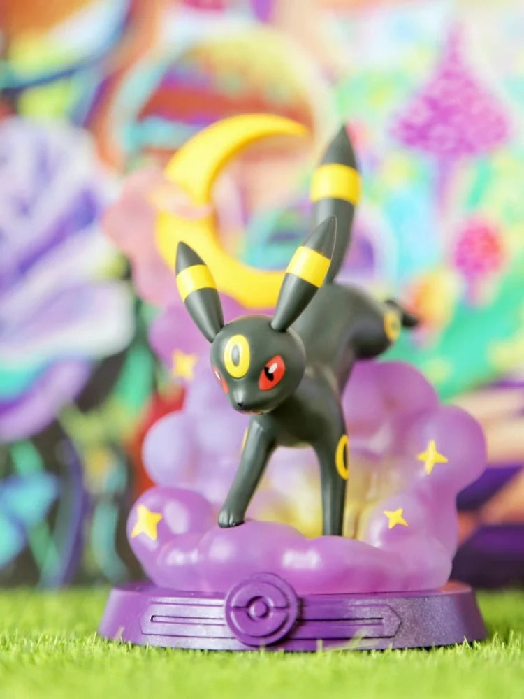 Anime Pokemon Funism Original Adventure Eevee Family Suit Blind Box Jolteon Sylveon Action Figure Collection Model Kids Toy Gift