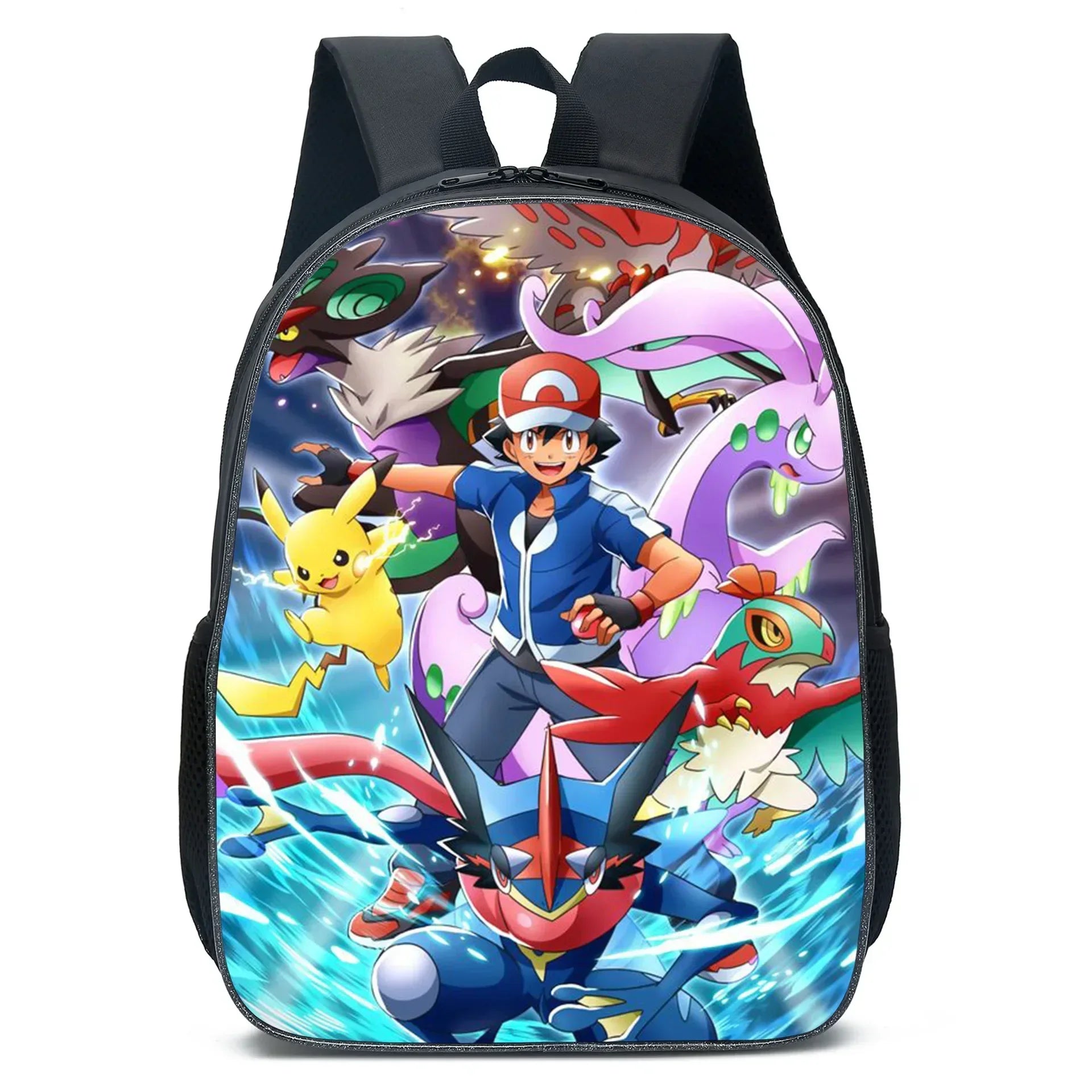 Pokemon School Bags Backpacks Pikachu Anime Figures Kids Bags Big Capacity Travel Bag Girls Boys Christmas Gifts Toys