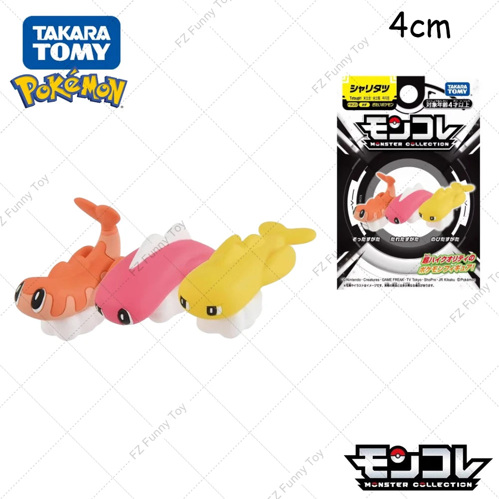 Original Takara Tomy Pokemon Figure Model Toy Sableye Decidueye Gholdengo Tatsugiri Anime Statue Desktop Ornaments Toy Gift
