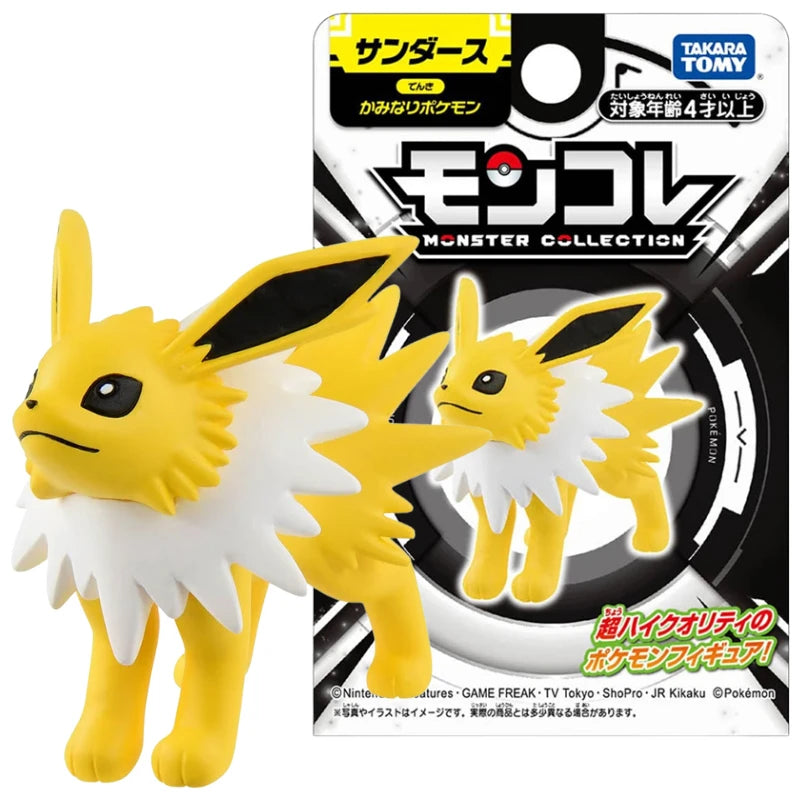 Original Takara Tomy Pokemon Venusaur Blastoise Charizard Figure Toys Anime Pikachu Umbreon Vaporeon Charcadet Model Dolls Gifts