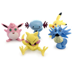 Oversized Pokemon Action Figure Large 3.3-5CM Not Repeating Figures Model Toys Pokémon Figure Pikachu Anime Kids Collect Gifts