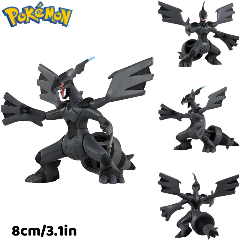 Original Takara Tomy Pokemon Figure Toys Koraidon Rayquaza Palkia Groudon Solgaleo Arceus Charizard Anime Figurine Model Dolls