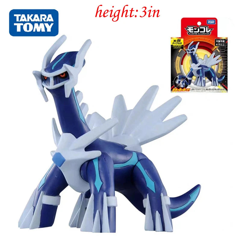 ORIGINAL Pokemon Anime Figure Toy Pikachu Gengar Charizard Dragonite Lucario Psyduck Eevee Cartoon Figurine Model  Decor Gift