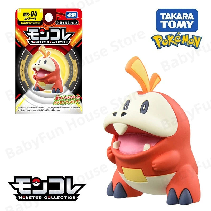 Original Takara Tomy Pokemon Figure Toy Snorlax Scream Tail Keldeo Lycanroc Poke Ball Pikachu Mimikyu Mewtwo Model Dolls Gifts