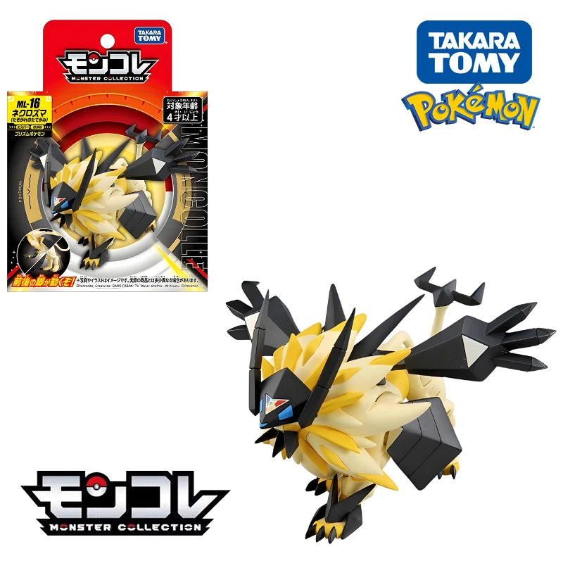Original Takara Tomy Pokemon Figure Toys Koraidon Rayquaza Palkia Groudon Solgaleo Arceus Charizard Anime Figurine Model Dolls