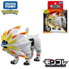 Original Takara Tomy Pokemon Solgaleo Lunala Collectible Figure Toys Anime Ultra Dawn Wings Necrozma Model Doll Festivals Gifts