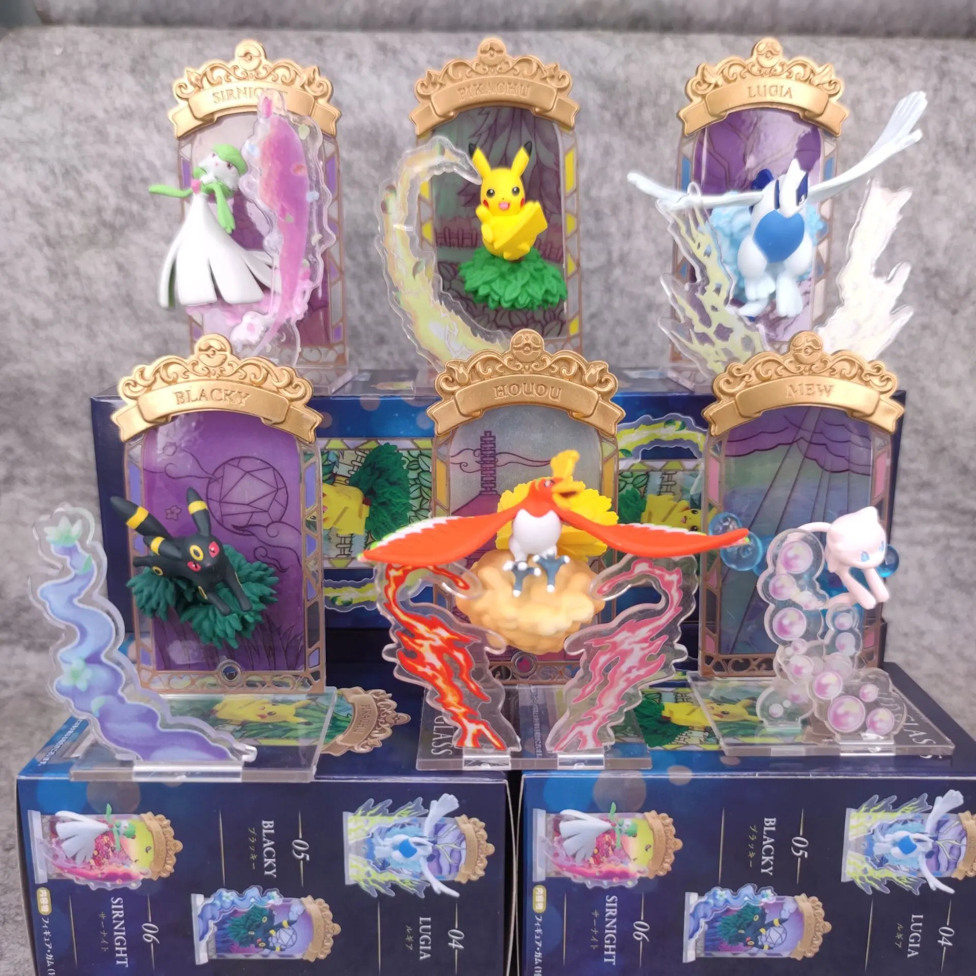 Pokemon Starry Sky Pikachu Mystery Box Eevee Blind Box Toys Anime Figures Doll Gifts Toys Collect Ornaments Kids Gifts