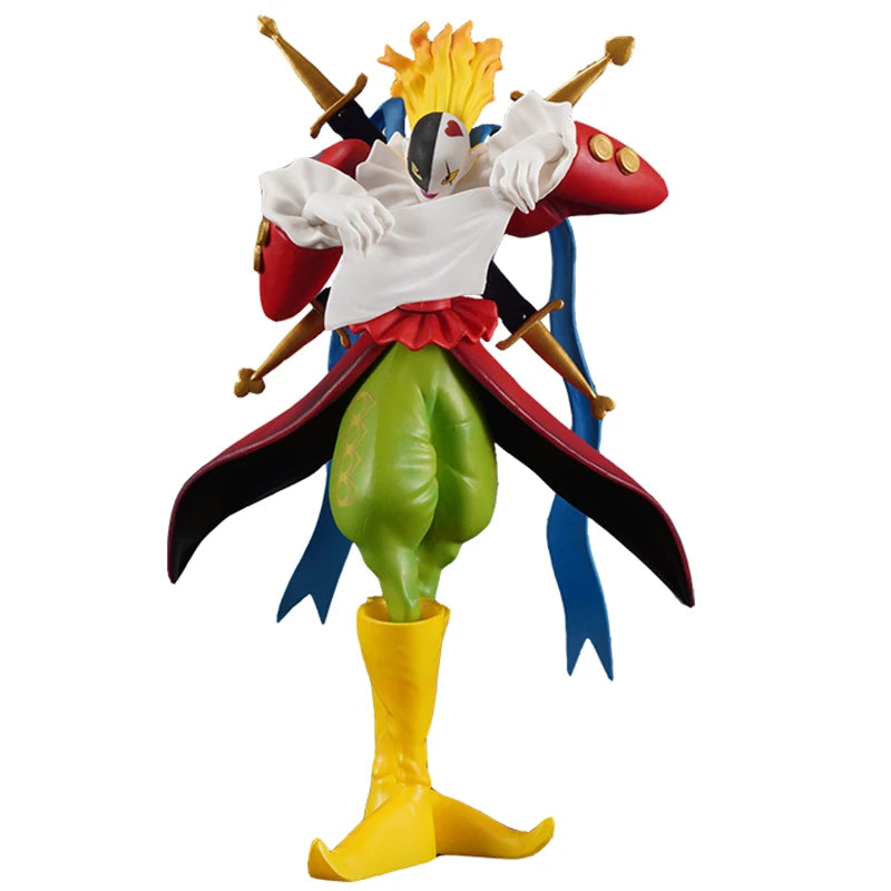 Anime Digimon Adventure Piedmon Dark Masters Action Figure Pokemon Figuras 22cm Manga Figurine Model Ornament Toys Gift for Kids