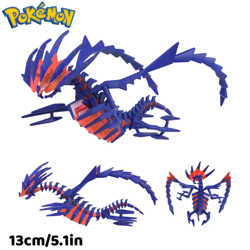 Original Takara Tomy Pokemon Figure Toys Koraidon Rayquaza Palkia Groudon Solgaleo Arceus Charizard Anime Figurine Model Dolls