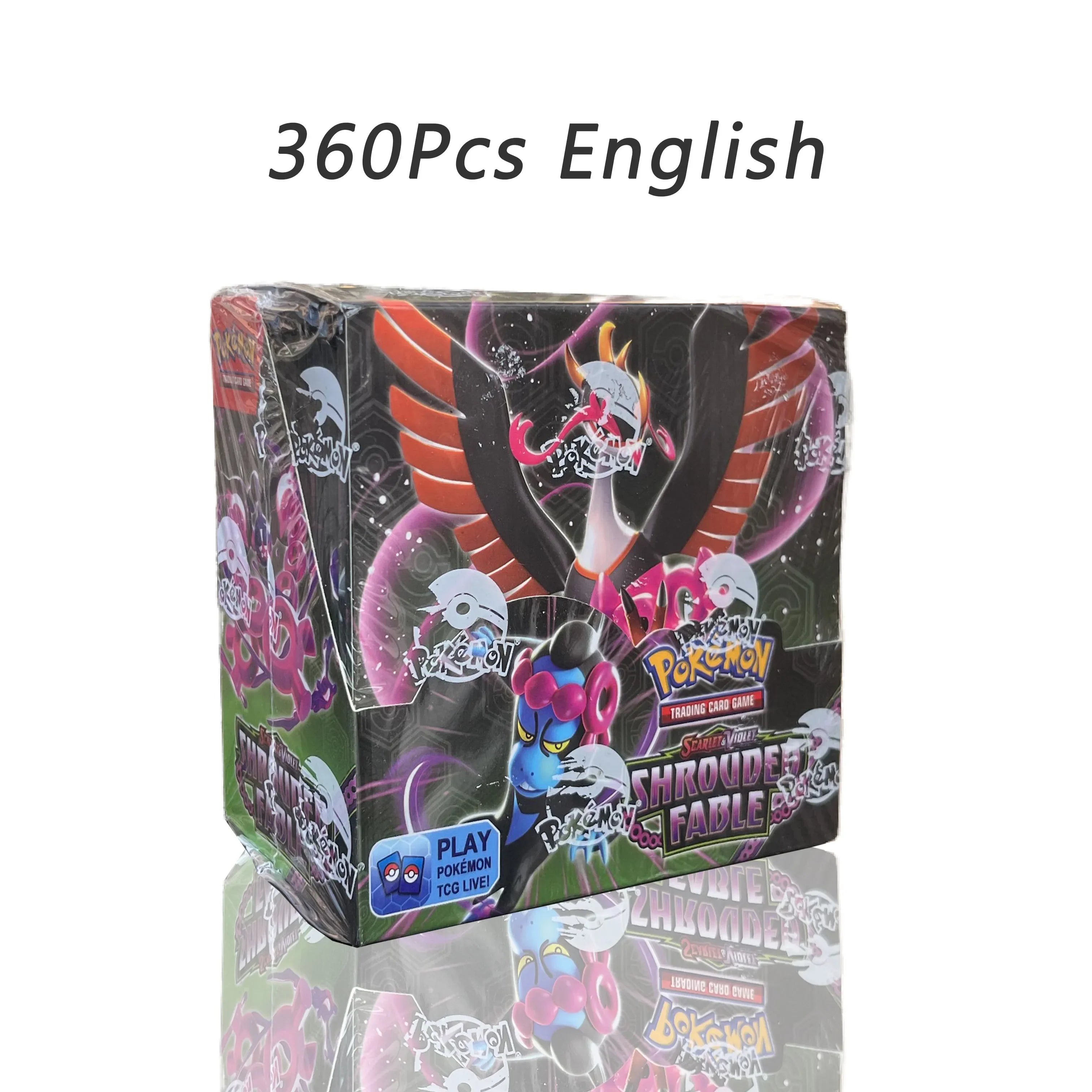 Pokemon Scarlet Violet FUSION STRIKE OBSIDIAM FLAMES Booster Pokemon Cards Display Box Pokemon Booster Battle Playing Cards Toys
