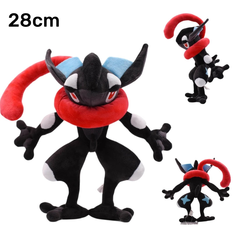 Pokemon Plush Toy Anime Character Dolls CharizardX&Y Eevee Greninja Lucanroc Lucario Rayquaza Gyarados Children's Plush Toy