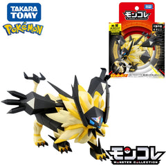 Original Takara Tomy Pokemon Solgaleo Lunala Collectible Figure Toys Anime Ultra Dawn Wings Necrozma Model Doll Festivals Gifts