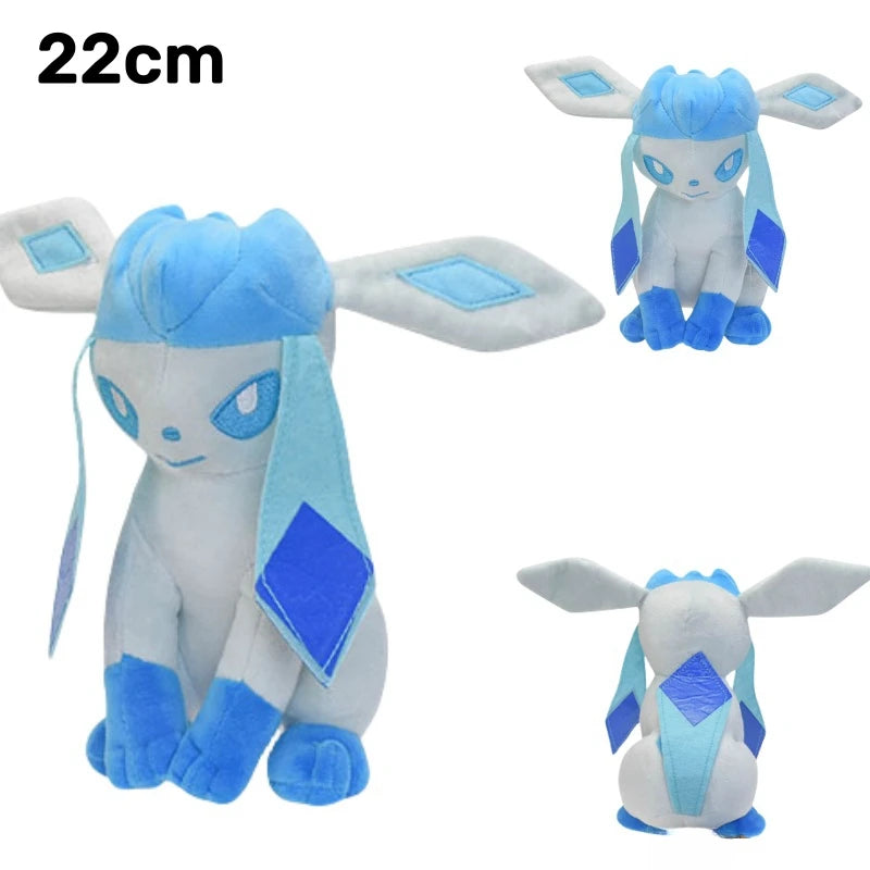 Pokemon Plush Toy Anime Character Dolls CharizardX&Y Eevee Greninja Lucanroc Lucario Rayquaza Gyarados Children's Plush Toy