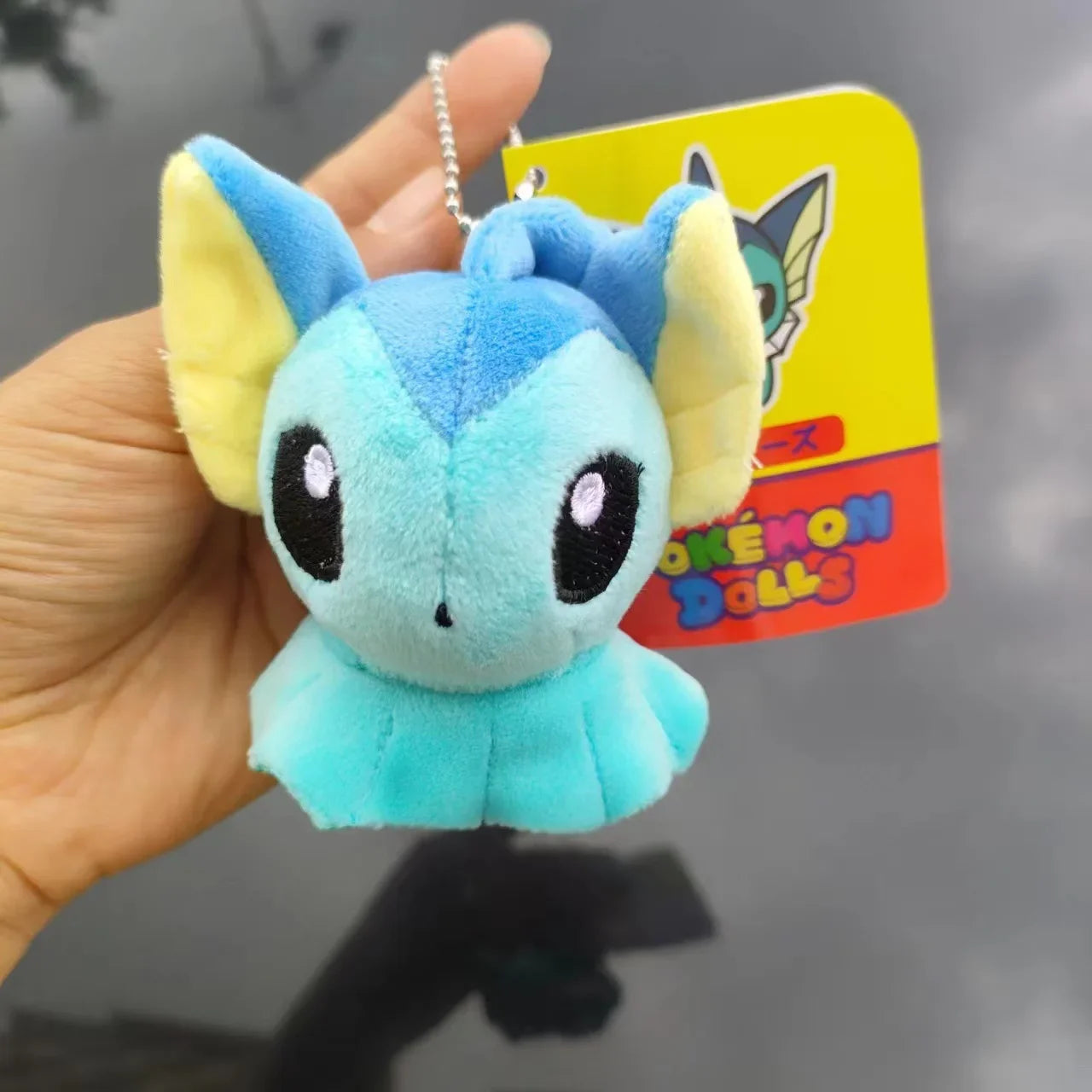 Pokemon Plush 10cm Eevee Keychain Anime Figures Umbreon Sylveon Espeon Soft Stuffed Plushie Doll Toy Pendant