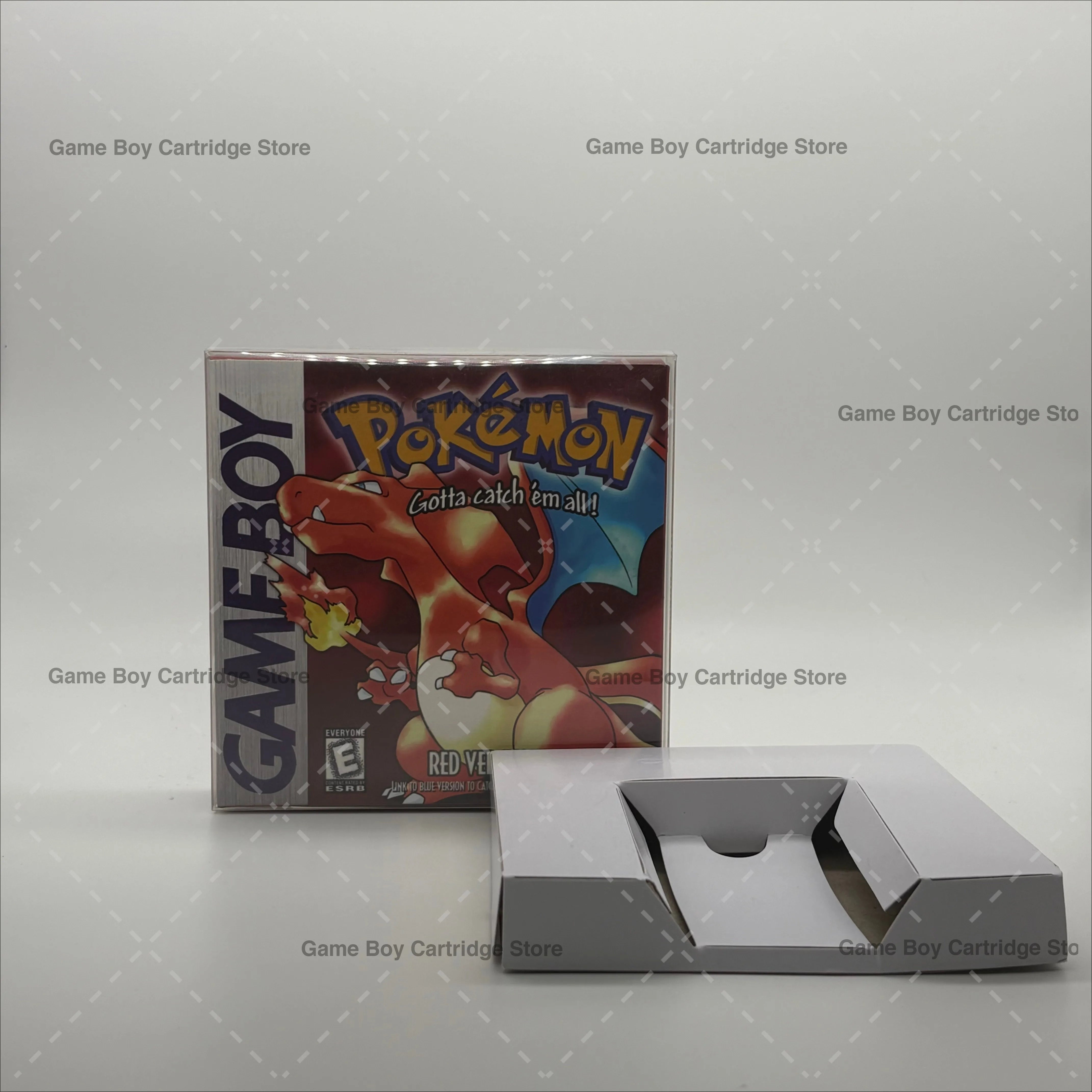 Pokemon Series Blue/Crystal/Gold/Green/Red/Silver/Yellow GBC Game in Box for Video Game Cartridge USA Version