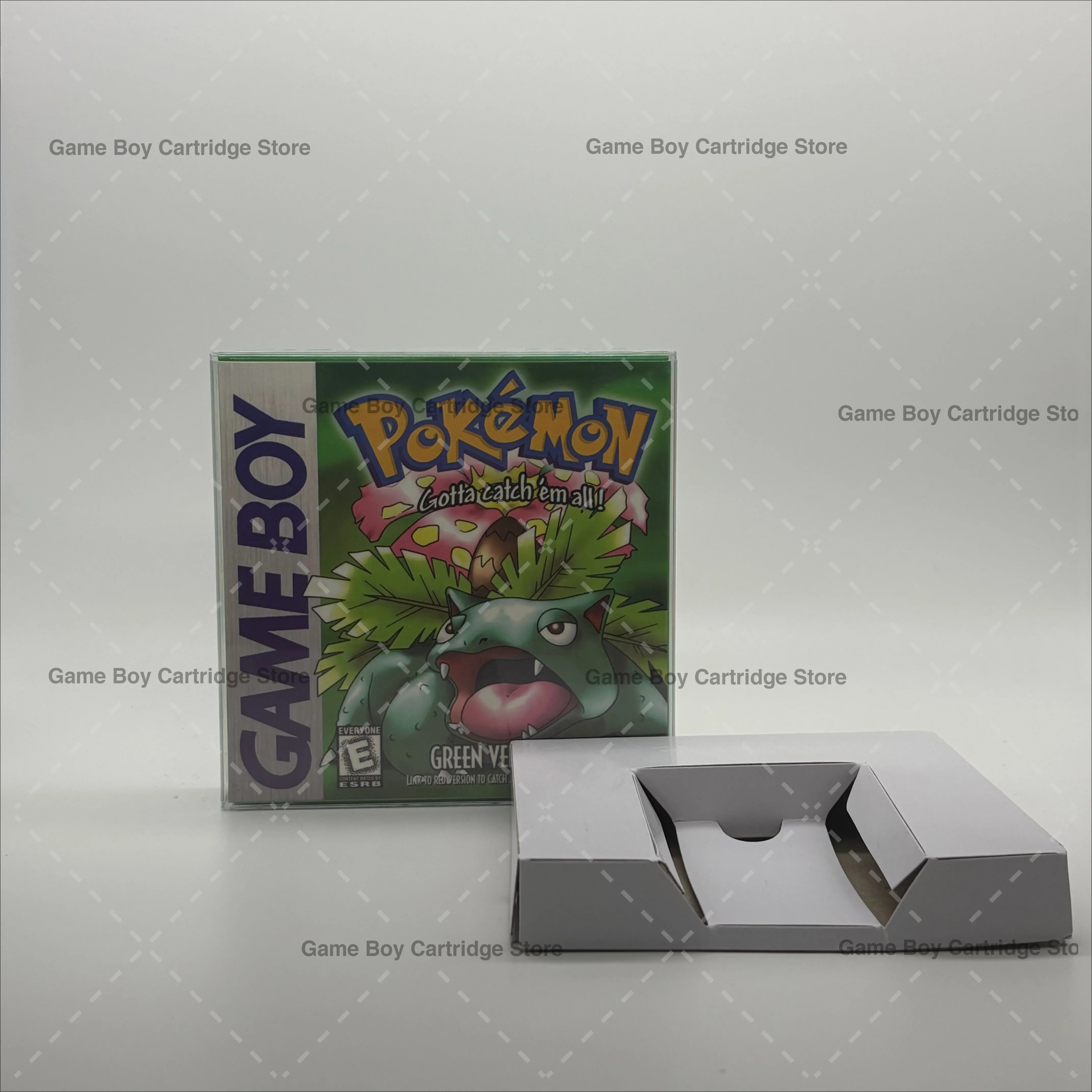 Pokemon Series Blue/Crystal/Gold/Green/Red/Silver/Yellow GBC Game in Box for Video Game Cartridge USA Version
