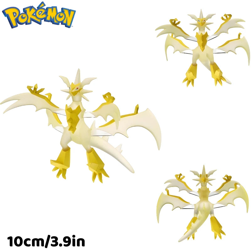 Original Takara Tomy Pokemon Figure Toys Koraidon Rayquaza Palkia Groudon Solgaleo Arceus Charizard Anime Figurine Model Dolls