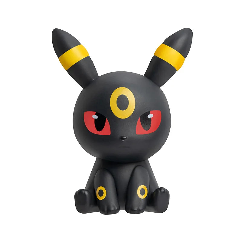 Pokemon Figures Eevee Evolution Vaporeon Espeon Umbreon Sylveon Leafeon Dolls 4cm PVC Model Pokémon Toys for Kids Christmas Gift