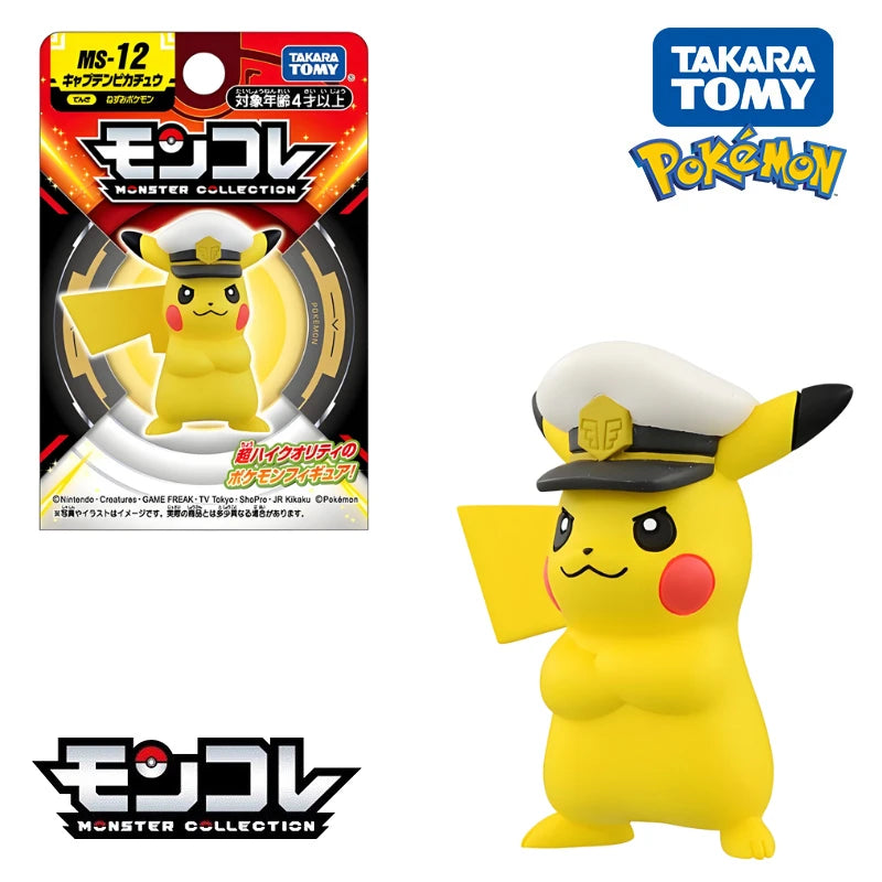 Original Takara Tomy Pokemon Venusaur Blastoise Charizard Figure Toys Anime Pikachu Umbreon Vaporeon Charcadet Model Dolls Gifts