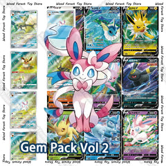 Original Gem Pack Vol 2 Cards Ptcg Card Scarlet and Violet Vol.2 Trading PTCG Bag Box Hi Deck Ibrahimovic Collection Toy Gift