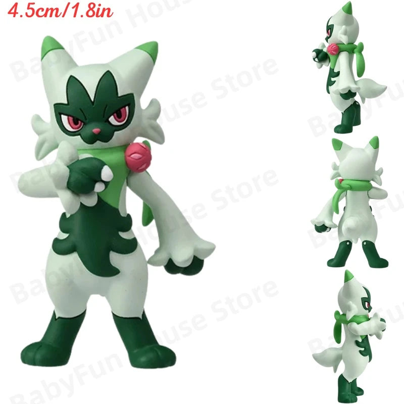 Original Takara Tomy Pokemon Figure Toy Snorlax Scream Tail Keldeo Lycanroc Poke Ball Pikachu Mimikyu Mewtwo Model Dolls Gifts