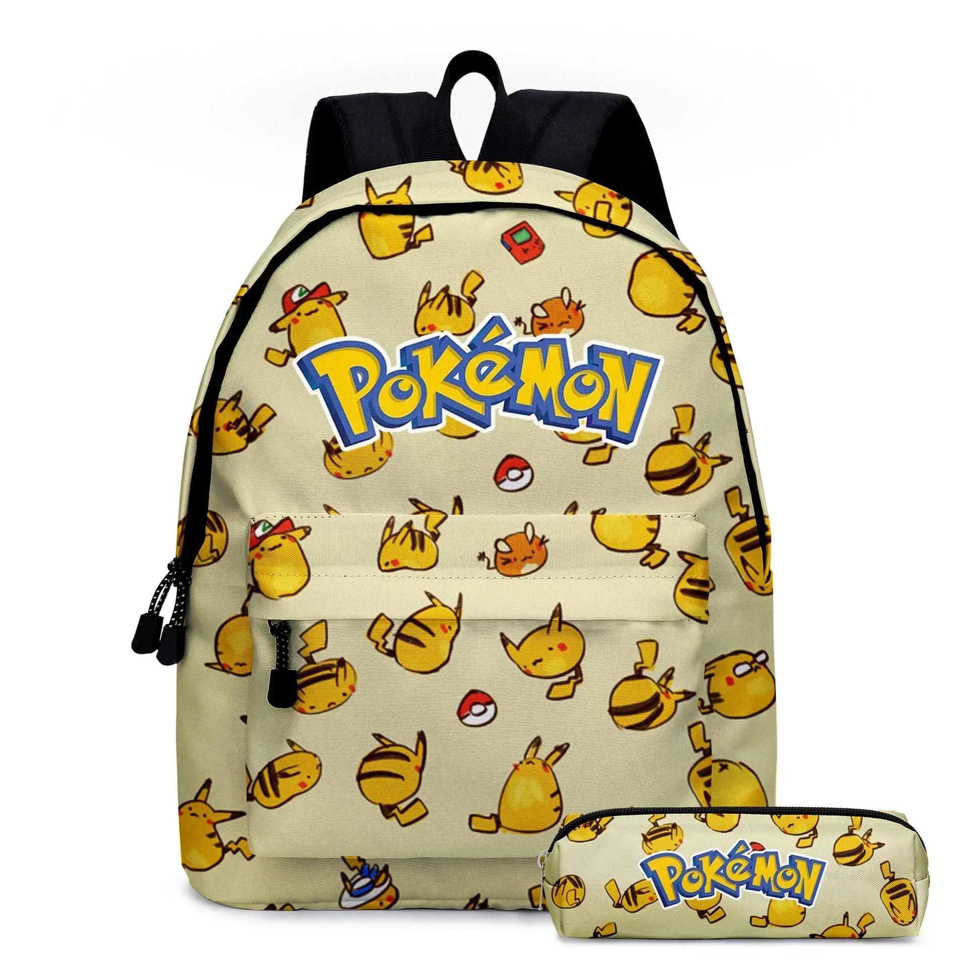 Pokemon School Bags Backpacks Pikachu Anime Figures Kids Bags Big Capacity Travel Bag Girls Boys Christmas Gifts Toys