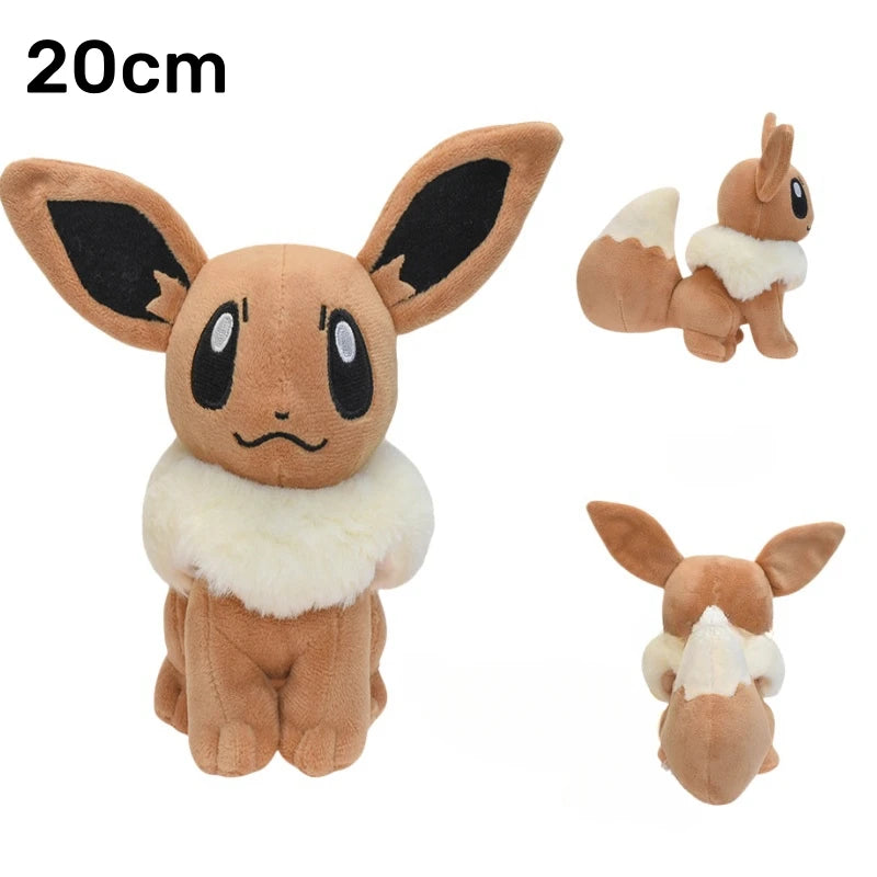 Pokemon Plush Toy Anime Character Dolls CharizardX&Y Eevee Greninja Lucanroc Lucario Rayquaza Gyarados Children's Plush Toy