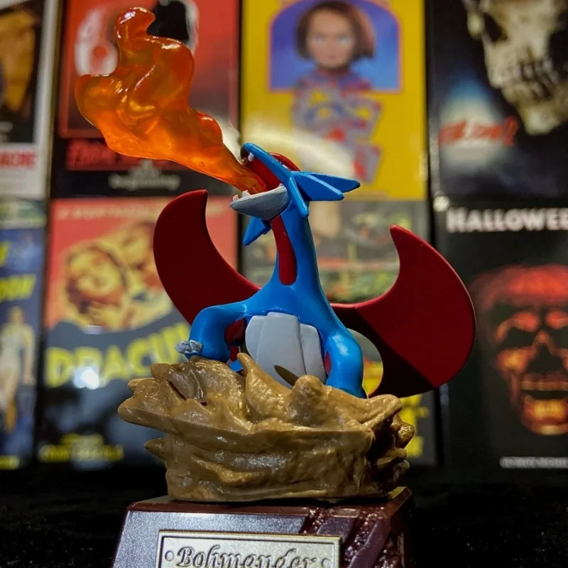 Original Re-Ment Pokemon Pocket Statue Dragon Type Dragonite Flygon Salamence Garchomp Goodra Dragapult Gift Toys