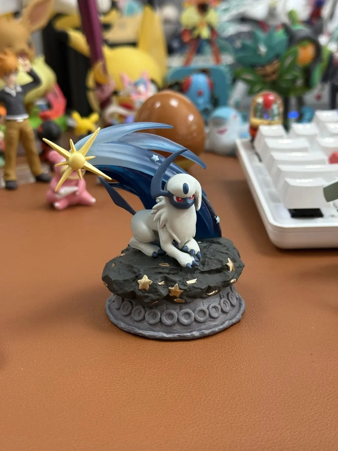 Original Re-Ment Pokemon Starrium Series Dreaming Moonlit Night Absol Glaceon Minccino Pikachu&Cleffa Kirlia&Ralts Ponyta Toy