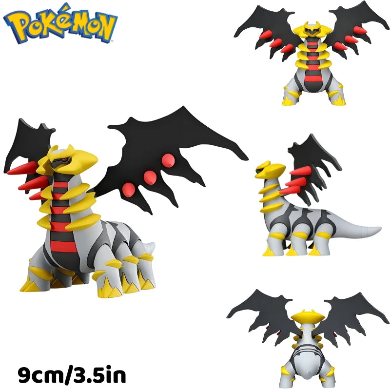Original Takara Tomy Pokemon Figure Toys Koraidon Rayquaza Palkia Groudon Solgaleo Arceus Charizard Anime Figurine Model Dolls